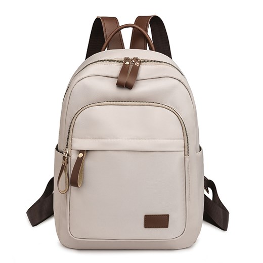 PLECAK damski MIEJSKI ŁADNY ELEGANCKI MŁODZIEŻOWY beżowy ze sklepu butyolivier w kategorii Plecaki - zdjęcie 186646763