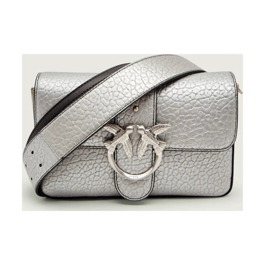 Pinko Skórzana listonoszka LOVE ONE MINI SLOUCHY FL ze sklepu Gomez Fashion Store w kategorii Listonoszki - zdjęcie 186646891