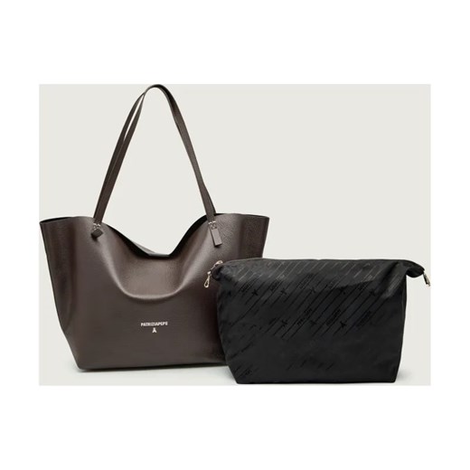 Patrizia Pepe Skórzana shopperka + saszetka ze sklepu Gomez Fashion Store w kategorii Torby Shopper bag - zdjęcie 186646901