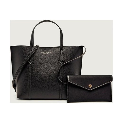 TORY BURCH Skórzany kuferek + saszetka Perry Small ze sklepu Gomez Fashion Store w kategorii Kuferki - zdjęcie 186646940