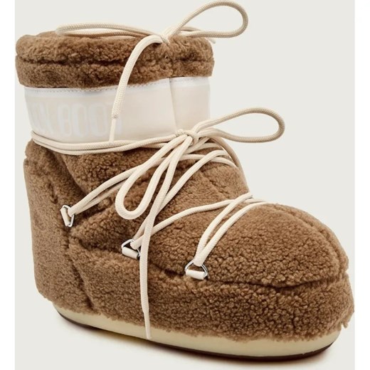 Moon Boot Śniegowce MB ICON LOW FLEECE | shearling ze sklepu Gomez Fashion Store w kategorii Śniegowce damskie - zdjęcie 186646984