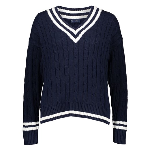 GAP Sweter w kolorze granatowym ze sklepu Limango Polska w kategorii Swetry damskie - zdjęcie 186647964