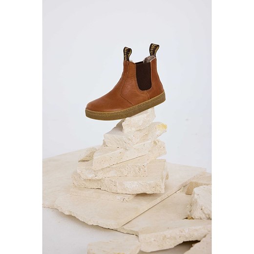bisgaard Skórzane buty &quot;Ene&quot; w kolorze jasnobrązowym do chodzenia na Bisgaard 35 okazja Limango Polska