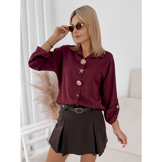koszula wilkins bordowa one size ONE SIZE UBRA