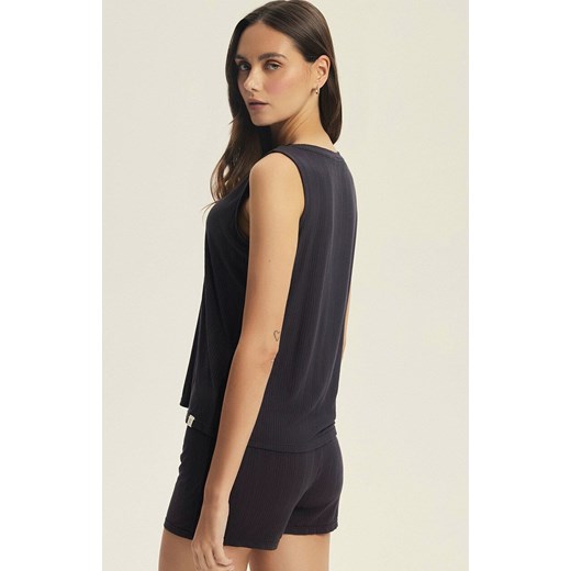 Esotiq krótka piżama damska Jenius 44108-90X, Kolor szary, Rozmiar L, Esotiq ze sklepu Intymna w kategorii Piżamy damskie - zdjęcie 186649024