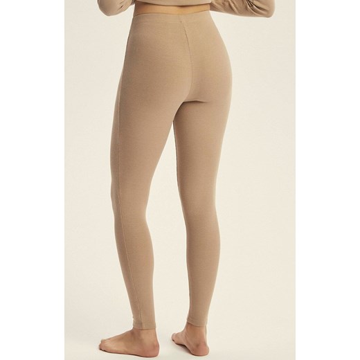 Esotiq legginsy damskie Jana 44253-80X, Kolor beżowy, Rozmiar L, Esotiq ze sklepu Intymna w kategorii Spodnie damskie - zdjęcie 186649090