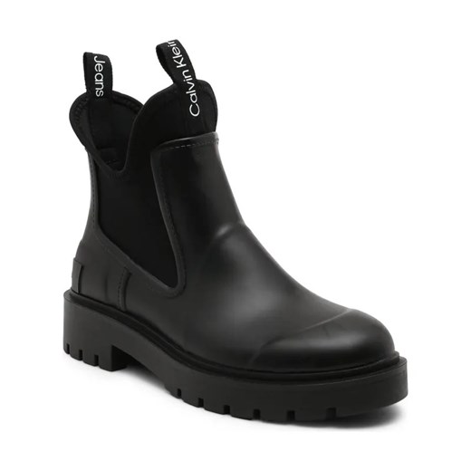 Calvin Klein Jeans Kalosze MID RAINBOOT CHELSEA ze sklepu Gomez Fashion Store w kategorii Kalosze damskie - zdjęcie 186649821