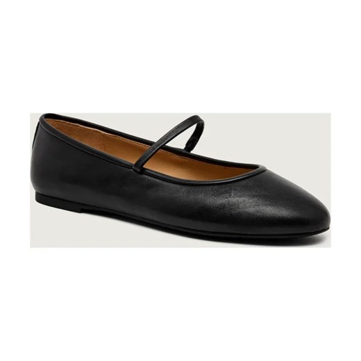 LAUREN RALPH LAUREN Skórzane baleriny JAYNA MJ ze sklepu Gomez Fashion Store w kategorii Balerinki - zdjęcie 186649844