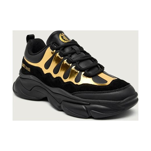 Just Cavalli Sneakersy FONDO BILLOW DIS 27 | zamsz ze sklepu Gomez Fashion Store w kategorii Buty sportowe męskie - zdjęcie 186649850