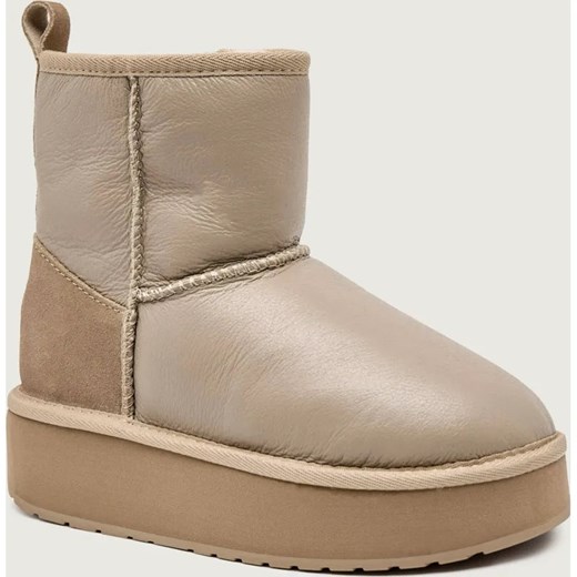 EMU Australia Śniegowce Stinger Mini Flatform Leather | skóra ze sklepu Gomez Fashion Store w kategorii Śniegowce damskie - zdjęcie 186649893