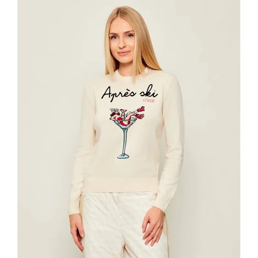 ST.Barth Sweter NEW QUEEN | Regular Fit | z dodatkiem wełny i kaszmiru ze sklepu Gomez Fashion Store w kategorii Swetry damskie - zdjęcie 186649970