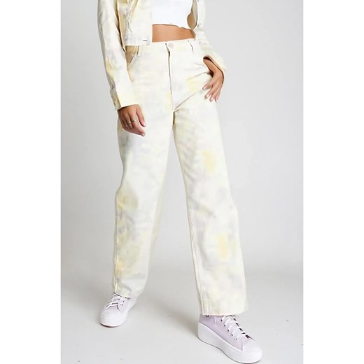 Monki Dżinsy - Regular fit - w kolorze kremowym ze sklepu Limango Polska w kategorii Jeansy damskie - zdjęcie 186651293