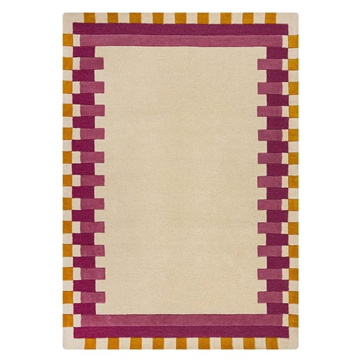 Flair Rugs Wełniany dywan &quot;Lois Scallop&quot; w kolorze kremowo-różowym ze sklepu Limango Polska w kategorii Dywany - zdjęcie 186651362
