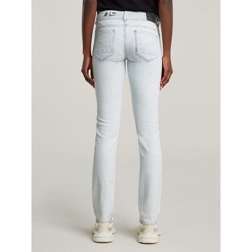 G-Star Dżinsy "Midge" - Slim fit - w kolorze białym W27/L28 wyprzedaż Limango Polska
