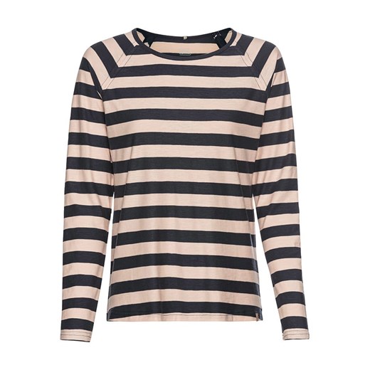 Camel Active Koszulka w kolorze granatowo-kremowym ze sklepu Limango Polska w kategorii Bluzki damskie - zdjęcie 186651654