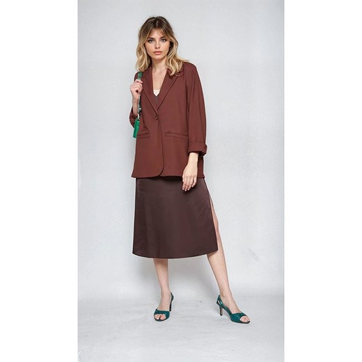 Monki Blezer w kolorze brązowym Monki L promocja Limango Polska