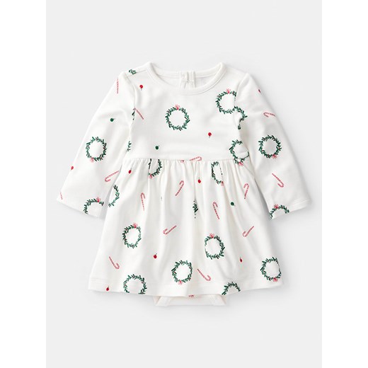carter&apos;s Sukienka w kolorze białym ze sklepu Limango Polska w kategorii Sukienki niemowlęce - zdjęcie 186652094