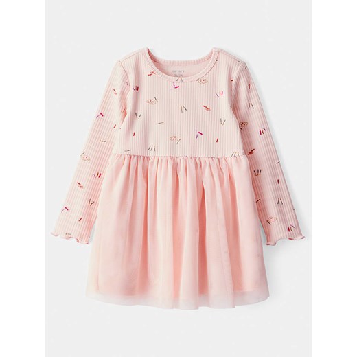 carter&apos;s Sukienka w kolorze jasnoróżowym ze sklepu Limango Polska w kategorii Sukienki dziewczęce - zdjęcie 186652114