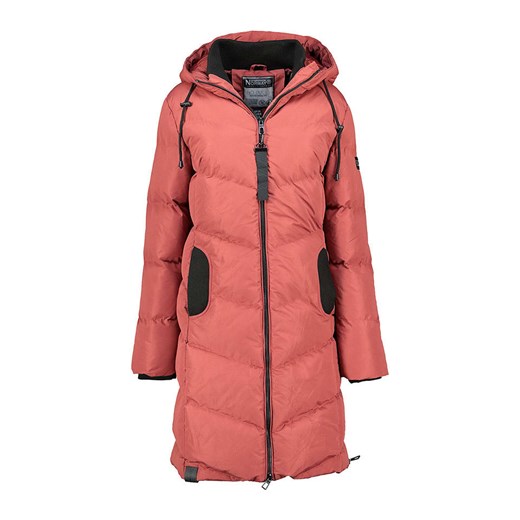 Geographical Norway Płaszcz zimowy "Bonus" w kolorze czerwonym Geographical Norway S wyprzedaż Limango Polska