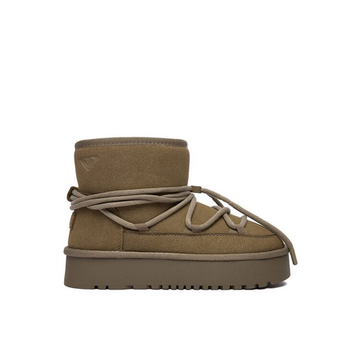 Śniegowce Roxy CEO-HDR2503-3 Khaki ze sklepu eobuwie.pl w kategorii Śniegowce damskie - zdjęcie 186652410