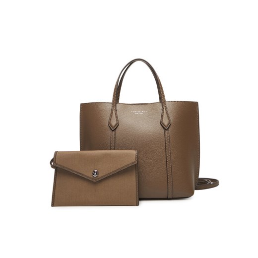 Torebka Tory Burch 174234 Brązowy ze sklepu eobuwie.pl w kategorii Torby Shopper bag - zdjęcie 186652411