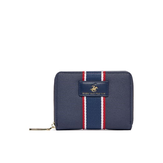 Portfel Beverly Hills Polo Club CEO-BHPC-W1-005-AW25 Granatowy ze sklepu eobuwie.pl w kategorii Portfele damskie - zdjęcie 186652460