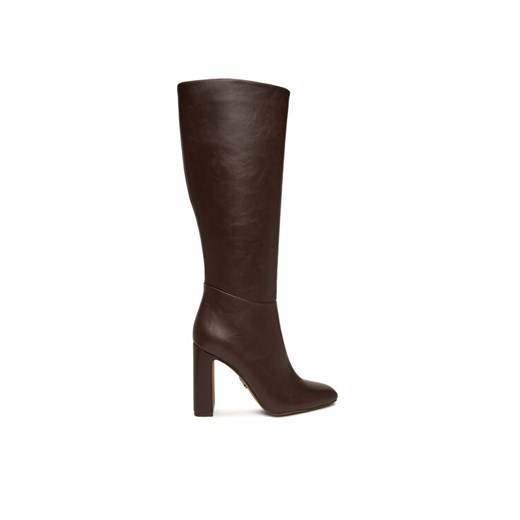 Kozaki Steve Madden Ally  SM11002627 Brązowy ze sklepu eobuwie.pl w kategorii Kozaki damskie - zdjęcie 186652491