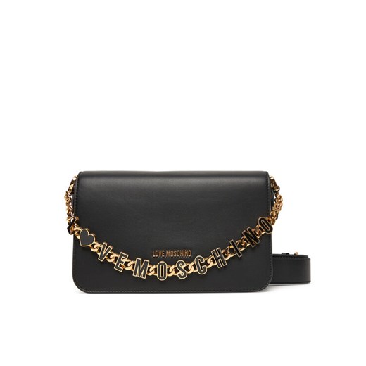 Torebka LOVE MOSCHINO JC4071PP1NL1300A Czarny ze sklepu eobuwie.pl w kategorii Listonoszki - zdjęcie 186652512