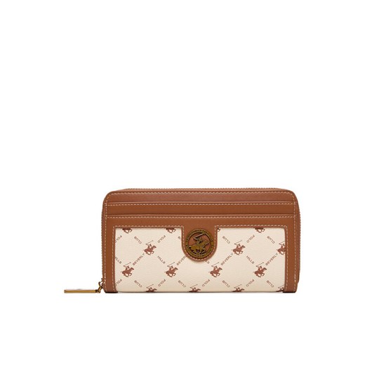 Portfel Beverly Hills Polo Club CEO-BHPC-W1-001-AW25 Écru ze sklepu eobuwie.pl w kategorii Portfele damskie - zdjęcie 186652533