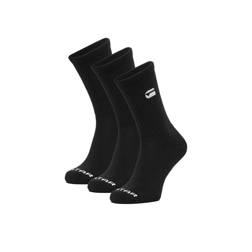 Skarpety długie G-Star Raw CEO_AS_G-STAR_313_W_AW25 (3-PACK) Czarny ze sklepu eobuwie.pl w kategorii Skarpetki męskie - zdjęcie 186652592