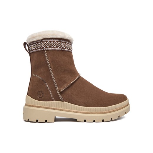 Botki Remonte CEO-D0C83-20 Brązowy ze sklepu eobuwie.pl w kategorii Botki - zdjęcie 186652682