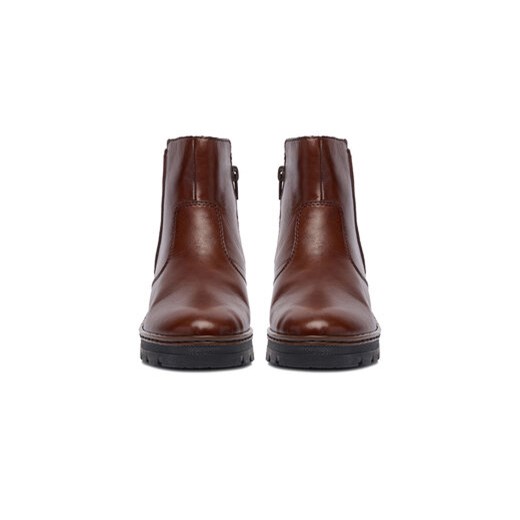 Botki Rieker CEO-X9165-27 Brązowy Rieker 42 eobuwie.pl