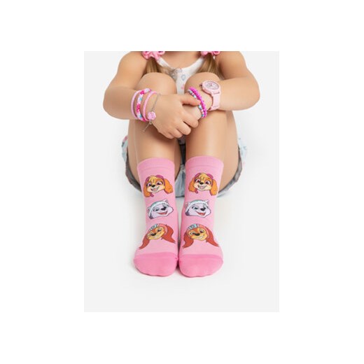 Skarpety długie Paw Patrol CEO-ACCCS-AW25-332PAW Różowy 28_30 eobuwie.pl