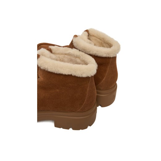 Botki Stuart Weitzman Hudson Shrling SM607 YHV Miedziany Stuart Weitzman 38 eobuwie.pl