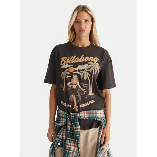 Billabong T-Shirt EBJZT00477 Czarny Oversize ze sklepu MODIVO w kategorii Bluzki damskie - zdjęcie 186655152