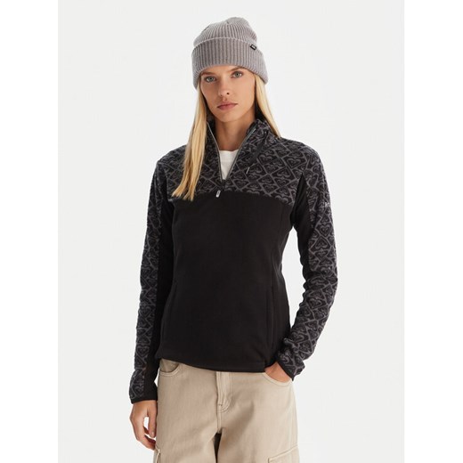 Roxy Polar Sayna Half Zip ERJFT04831 Czarny Regular Fit ze sklepu MODIVO w kategorii Bluzy damskie - zdjęcie 186655212