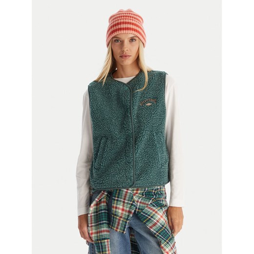 Billabong Bezrękawnik Be Happy Vest EBJPF00118 Zielony Regular Fit ze sklepu MODIVO w kategorii Kamizelki damskie - zdjęcie 186655241