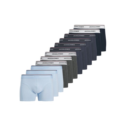 Jack & Jones Komplet 12 par bokserek Cavery 12288616 Kolorowy ze sklepu MODIVO w kategorii Majtki męskie - zdjęcie 186655440