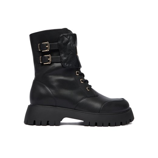 Just Cavalli Trapery 79RA3S97 ZSD64 Czarny ze sklepu MODIVO w kategorii Workery damskie - zdjęcie 186655514