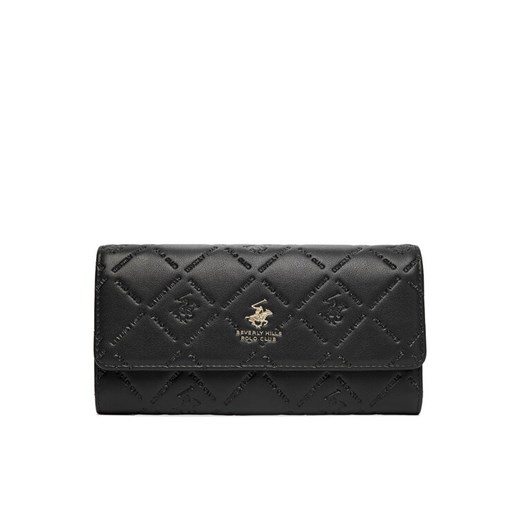 Beverly Hills Polo Club Portfel CEO-BHPC-W1-007-AW25 Czarny ze sklepu MODIVO w kategorii Portfele damskie - zdjęcie 186655534