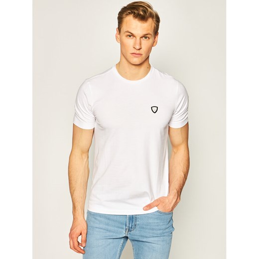 EA7 Emporio Armani T-Shirt 8NPTL7 PJ03Z 1100 Biały Regular Fit ze sklepu MODIVO w kategorii T-shirty męskie - zdjęcie 186655571