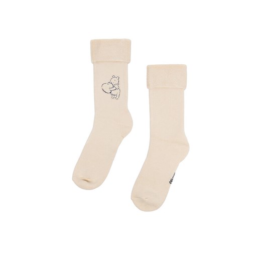Winnie The Pooh Skarpety długie CEO-ACCCS-AW25-216WTP Beżowy ze sklepu MODIVO w kategorii Skarpetki dziecięce - zdjęcie 186655612
