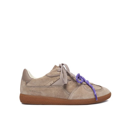 Nokwol Sneakersy August Beżowy ze sklepu MODIVO w kategorii Buty sportowe damskie - zdjęcie 186655623