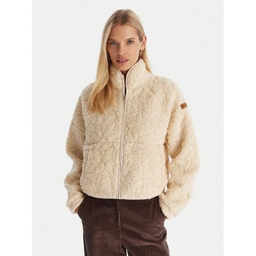 Roxy Polar Blurry Cloud ERJPF03212 Écru Regular Fit ze sklepu MODIVO w kategorii Bluzy damskie - zdjęcie 186655652