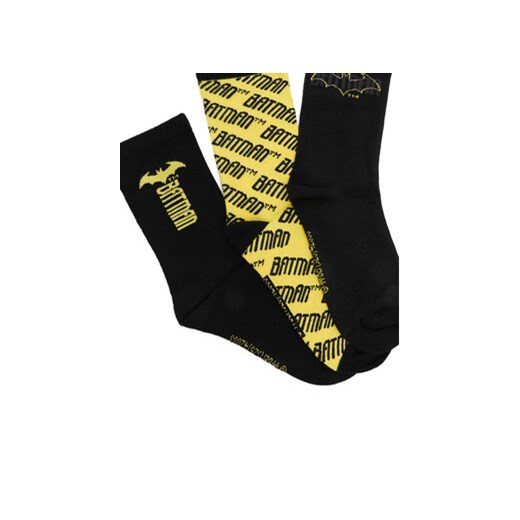 Batman Skarpety długie CEO-ACCCS-AW25-205WBBAT(3-PACK) Czarny 37_39 MODIVO