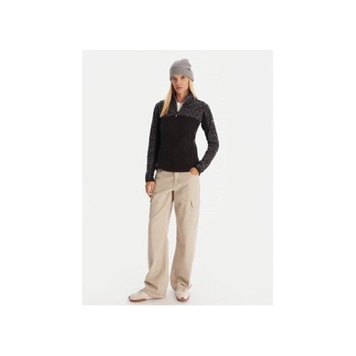 Roxy Polar Sayna Half Zip ERJFT04831 Czarny Regular Fit M MODIVO