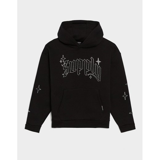 SUPPLY&amp;DEMAND BLUZA Z KAPTUREM SHARD HD BLK-BLK ze sklepu JD Sports  w kategorii Bluzy męskie - zdjęcie 186659583