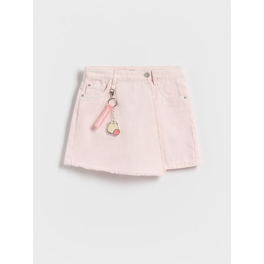 Reserved - Spódnico-szorty Pusheen - pastelowy róż ze sklepu Reserved w kategorii Spodenki dziewczęce - zdjęcie 186660523