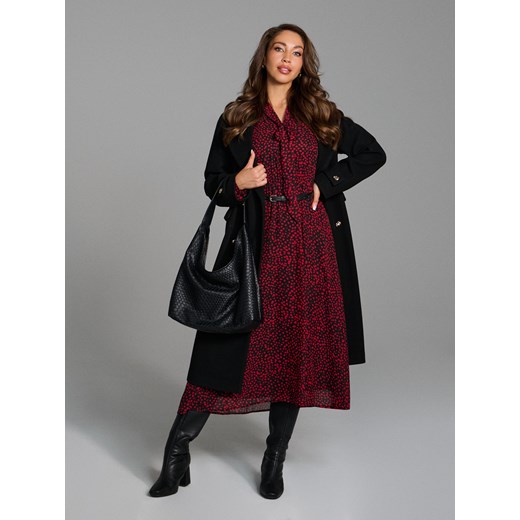 Sinsay - Sukienka maxi szmizjerka - wielobarwny Sinsay M Sinsay