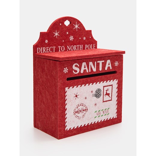 Sinsay - Dekoracja świąteczna - czerwony Sinsay One Size Sinsay